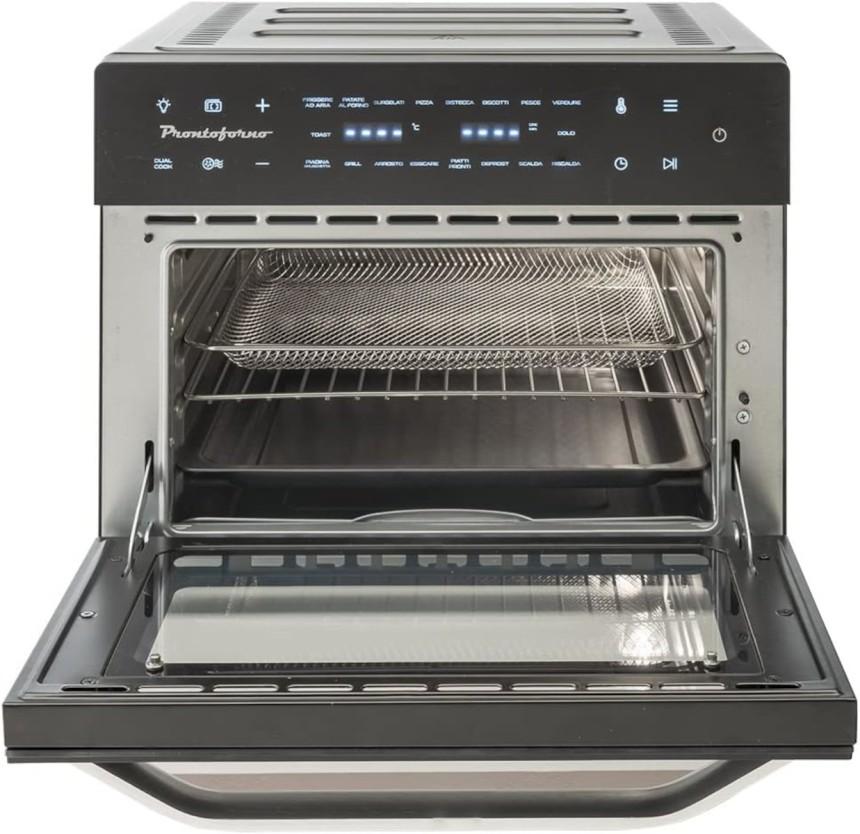 Shopty Forno Elettrico E Ventilato Con Funzione Friggitrice Ad Aria Da 30 Lt Bimar B301