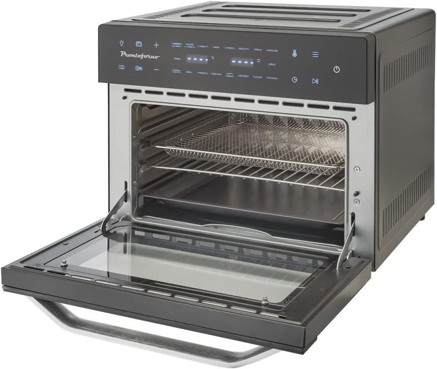 Shopty Forno Elettrico E Ventilato Con Funzione Friggitrice Ad Aria Da 30 Lt Bimar B301