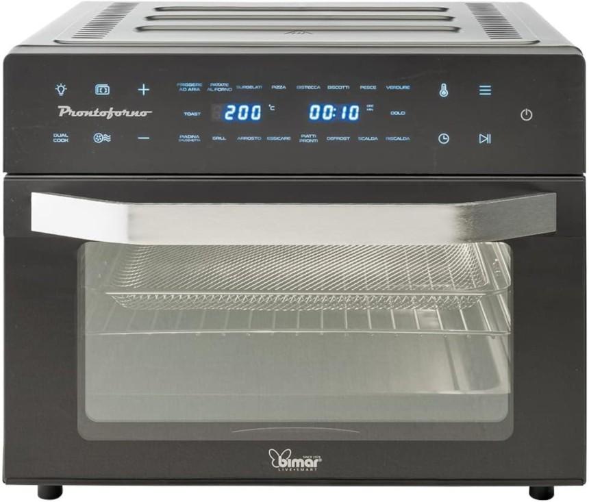 Shopty Forno Elettrico e Ventilato con Funzione Friggitrice ad Aria da 30 lt Bimar B301
