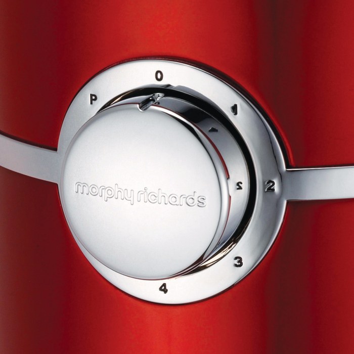 Shopty Frullatore Da Tavolo Rosso Morphy Richards Food Fusion 48988