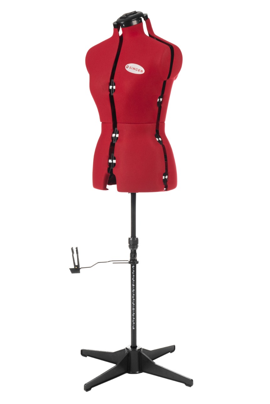 Shopty Manichino Sartoriale Regolabile FG952 Singer - Busto Da Sarta Small Medium Taglie 40/42 44 46 48