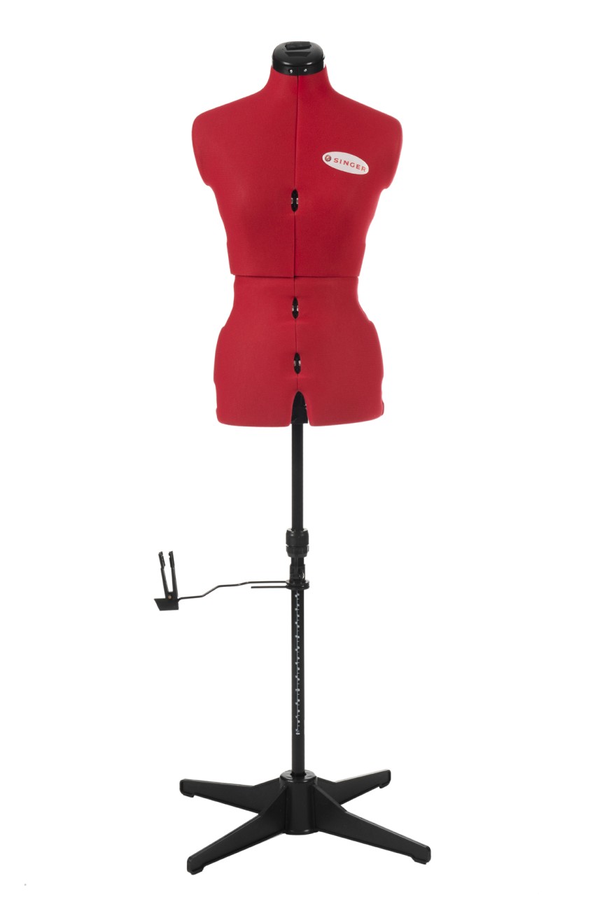 Shopty Manichino sartoriale regolabile FG952 Singer - Busto da sarta Small Medium Taglie 40/42 44 46 48