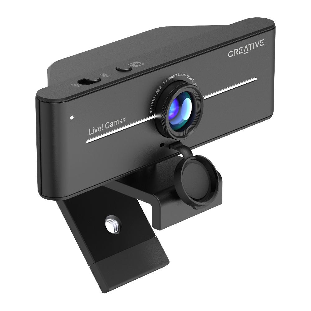 Creative Live Cam Sync 4K Webcam 4K UHD Con Compensazione Della Retroilluminazione