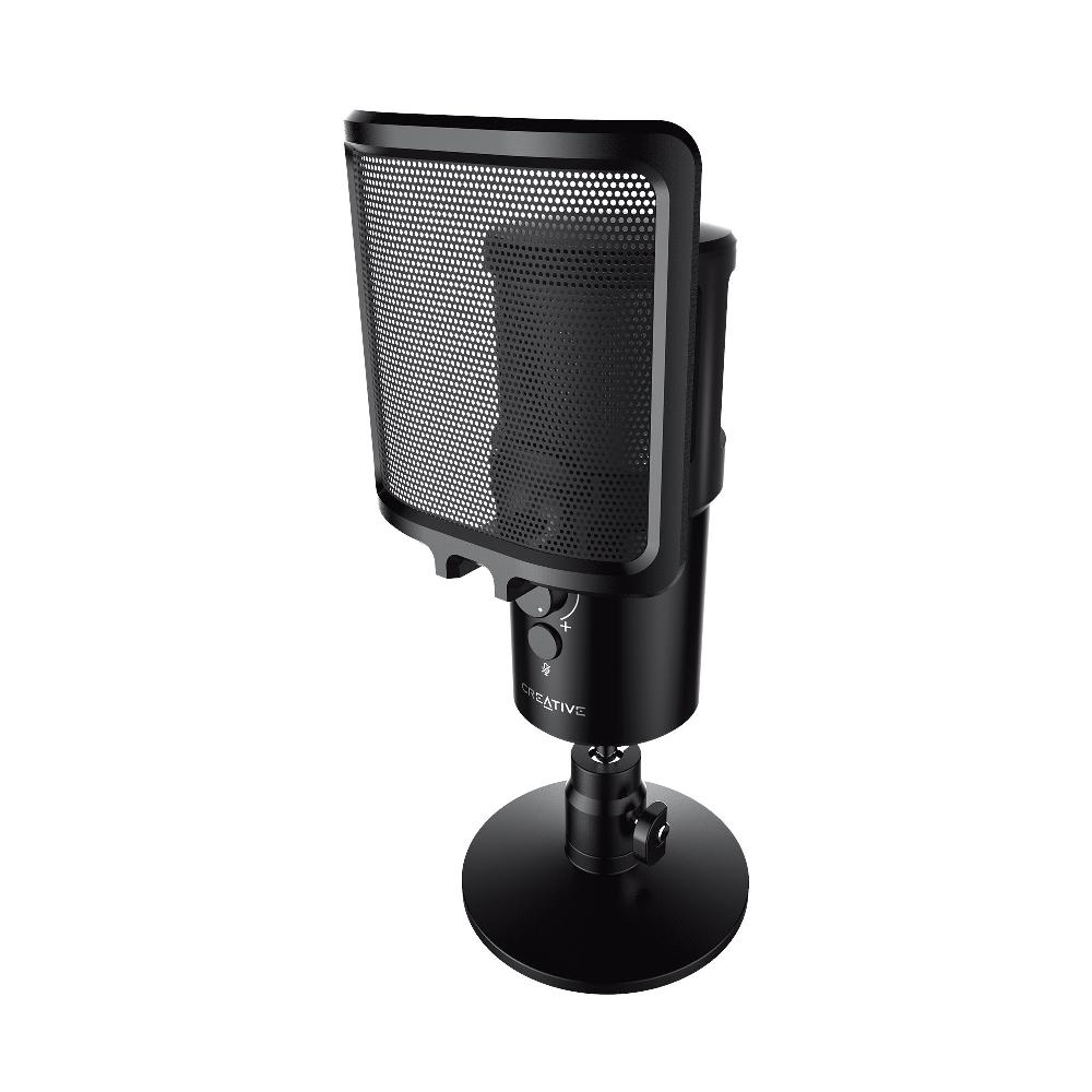 Creative Live Mic M3 Microfono USB A Doppia Figura Polare E Monitoraggio Del Microfono In Tempo Reale
