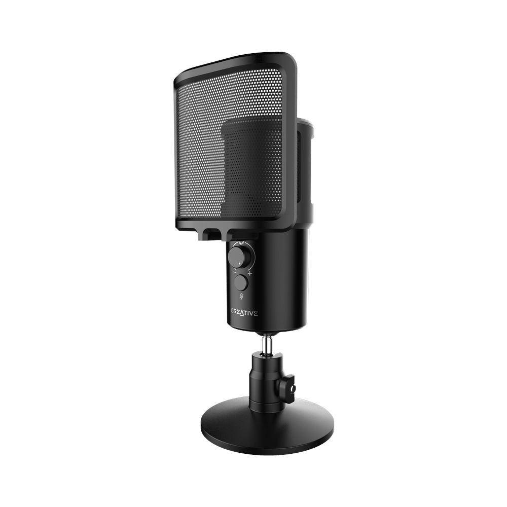 Creative Live Mic M3 Microfono USB a doppia figura polare e monitoraggio del microfono in tempo reale