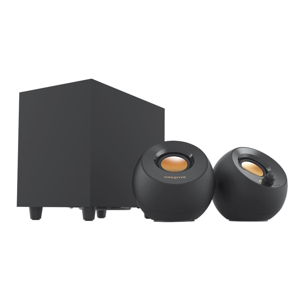 Creative Pebble Plus Altoparlanti desktop USB 2.1 con subwoofer Creative Pebble Plus Altoparlanti desktop USB 2.1 con subwoofer