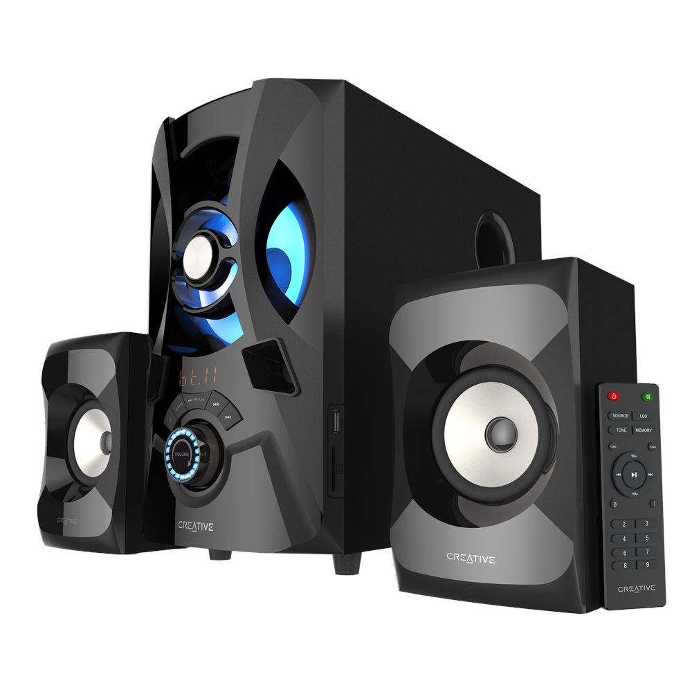 Creative SBS E2900 Sistema di altoparlanti Bluetooth® 2.1 con subwoofer per TV e computer