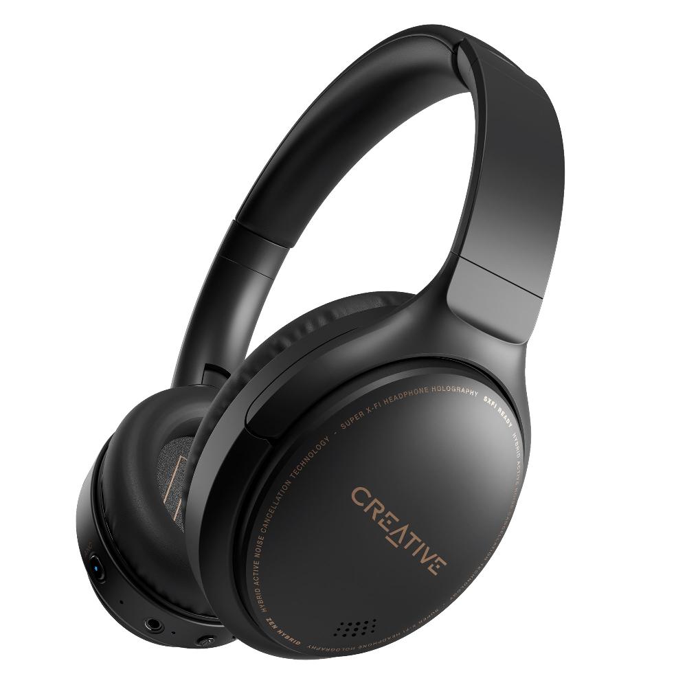 Creative Zen Hybrid Cuffie Over-ear Wireless Con Cancellazione Attiva Del Rumore Ibrida