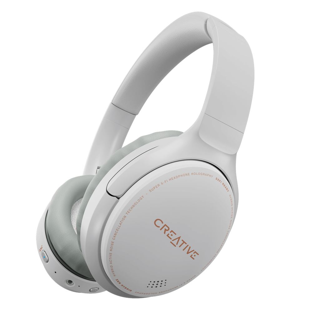 Creative Zen Hybrid Cuffie over-ear wireless con cancellazione attiva del rumore ibrida