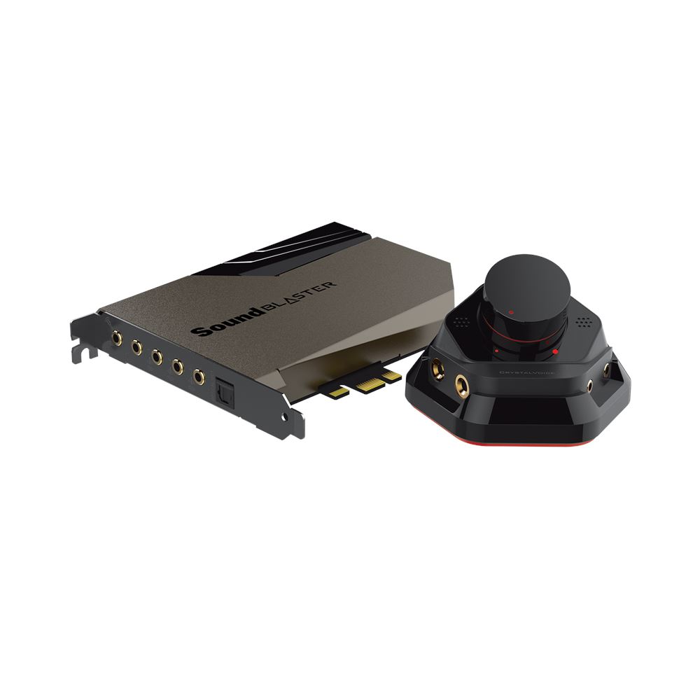 Creative Sound Blaster AE-7 DAC PCI-e ed amp ad alta risoluzione e scheda audio con biamplificatore Xamp discreto per cuffie e Audio Control Module