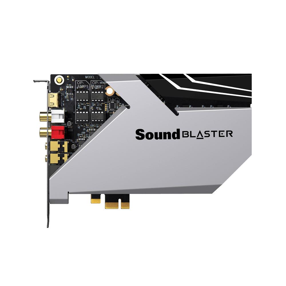 Creative Sound Blaster AE-9 Scheda Audio PCI-E Di Qualità Superiore Da 32 Bit/384 KHz E DAC Con Doppio Amplificatore Discreto Per Cuffie Xamp E Audio Control Module