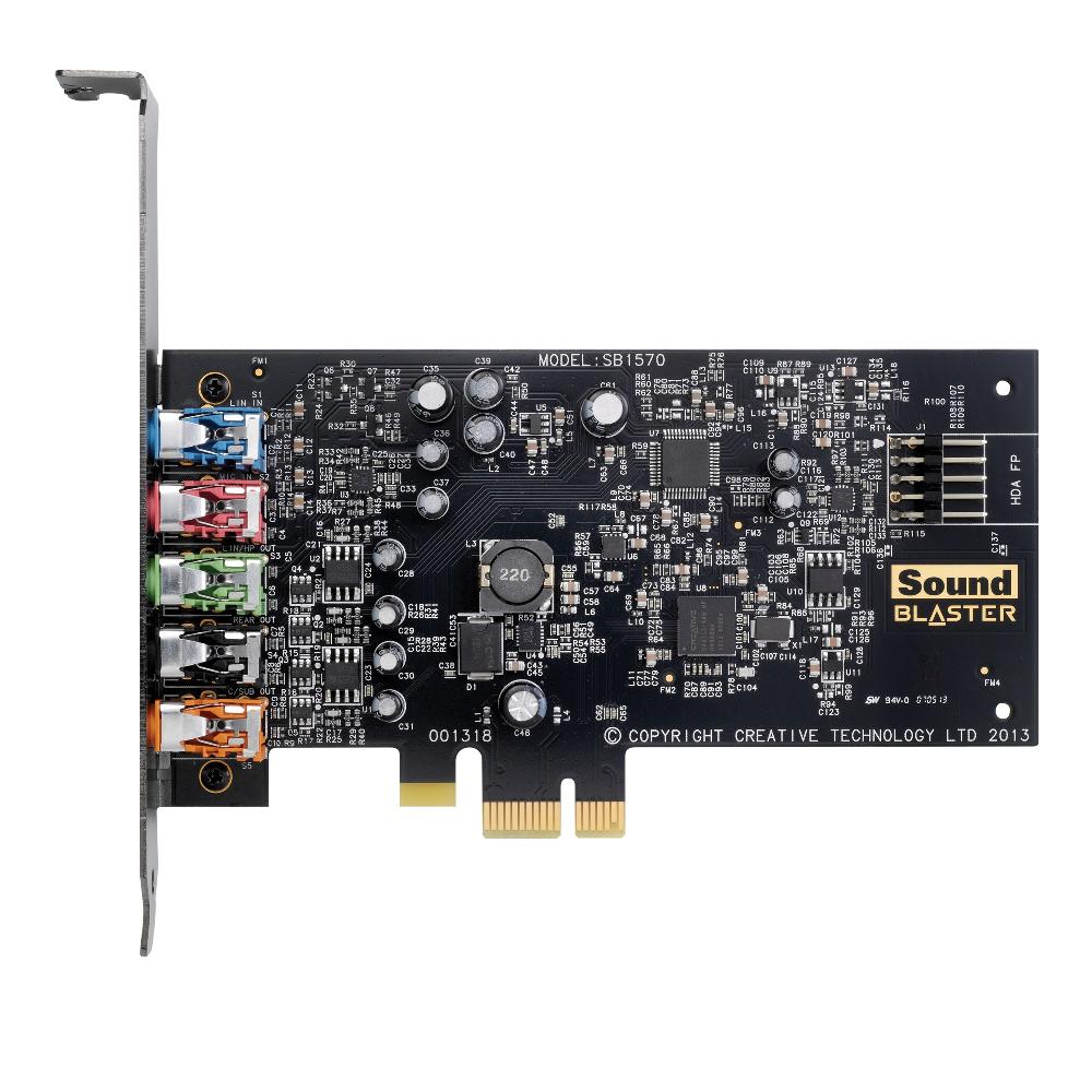 Creative Sound Blaster Audigy Fx Scheda Audio PCIe Con SBX Pro Studio