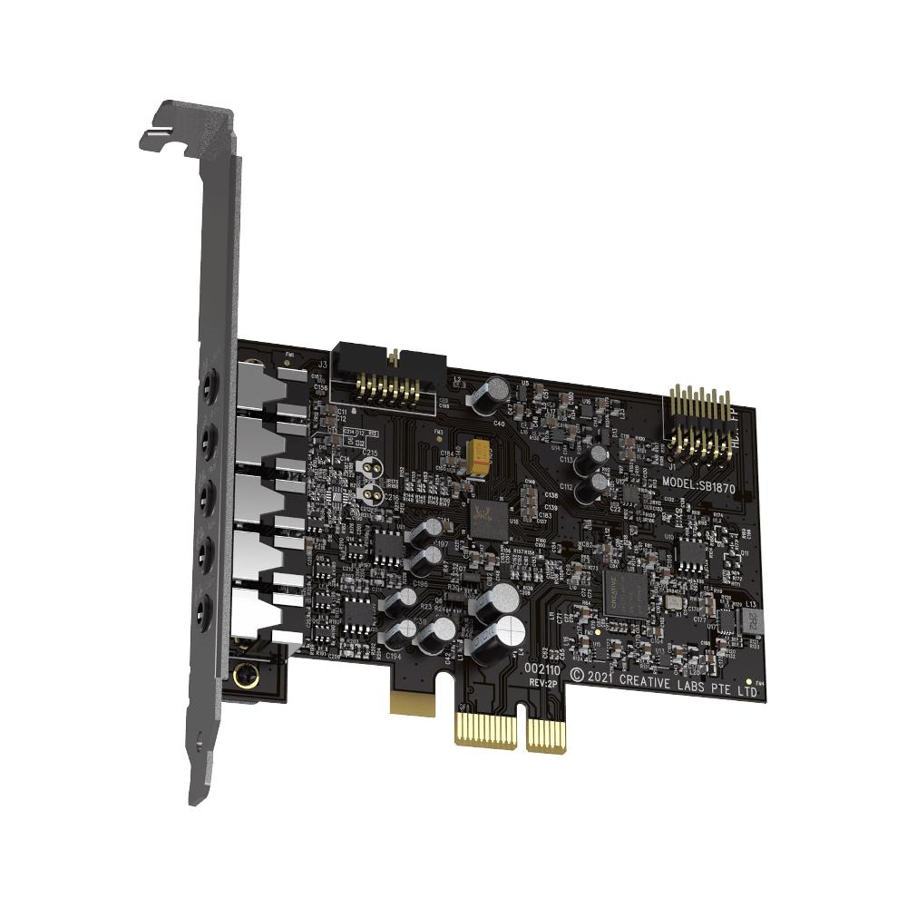 Creative Sound Blaster Audigy Fx V2 Scheda Audio Hi-res 5.1 PCI-e Aggiornabile Con SmartComms Kit