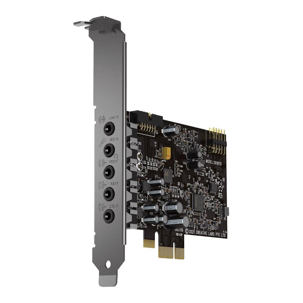 Creative Sound Blaster Audigy Fx V2 Scheda Audio Hi-res 5.1 PCI-e Aggiornabile Con SmartComms Kit