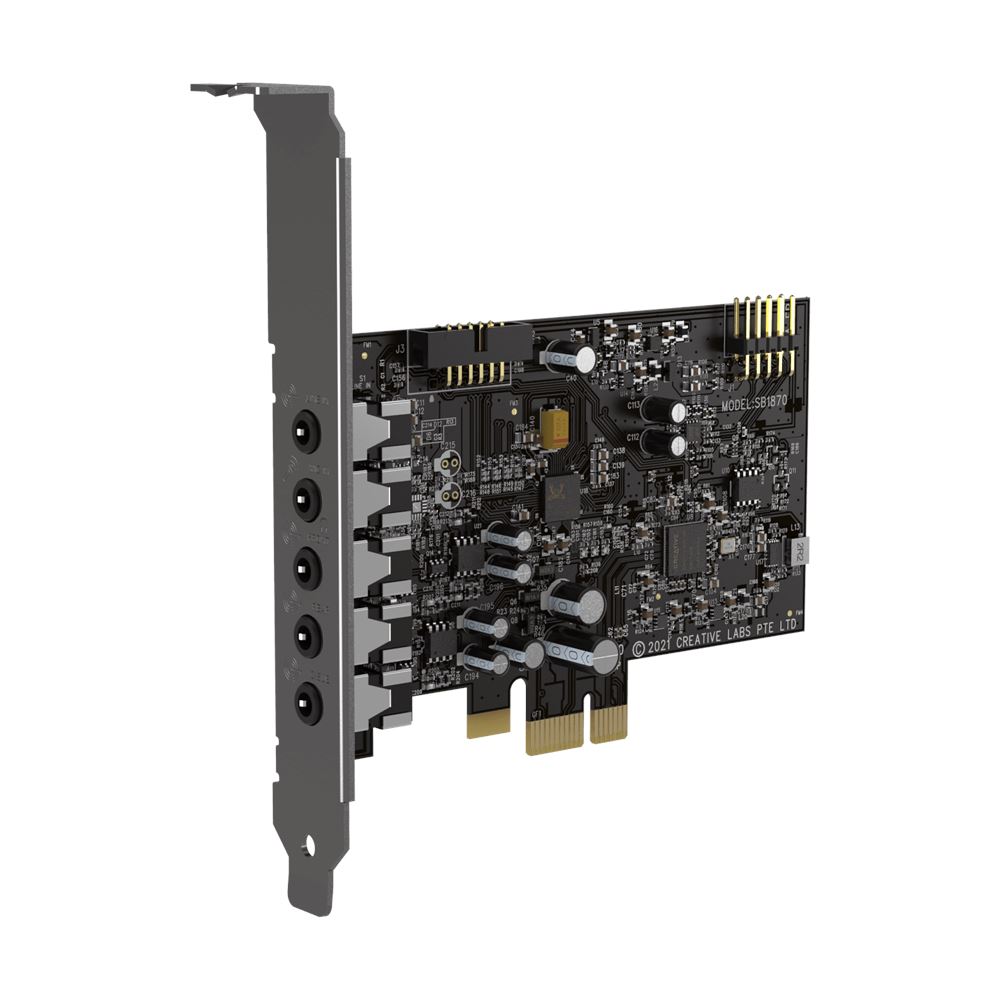 Creative Sound Blaster Audigy Fx V2 Scheda audio Hi-res 5.1 PCI-e aggiornabile con SmartComms Kit