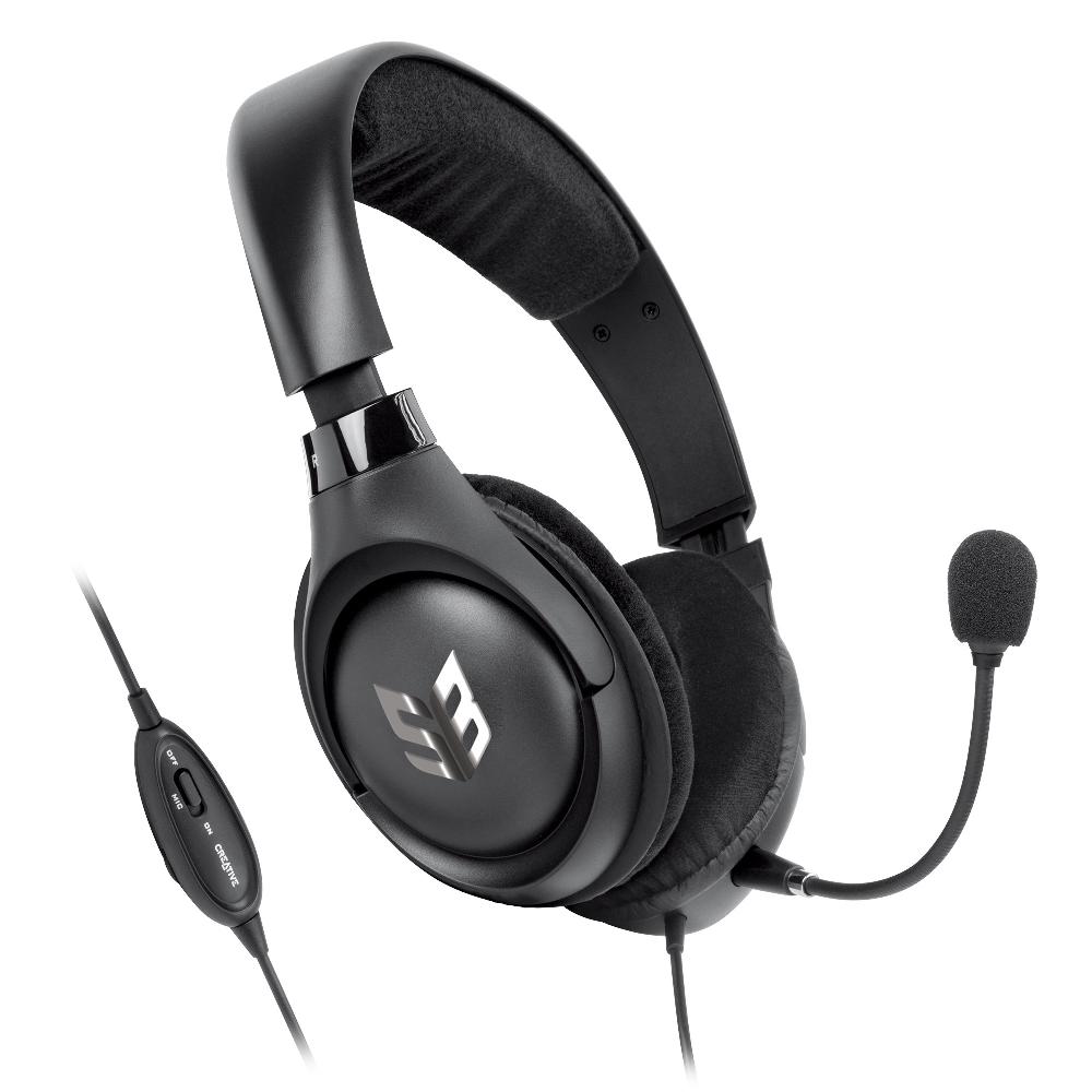 Creative Sound Blaster Blaze V2 Cuffie Da Gaming Over-ear Con Microfono Staccabile E Cancellazione Del Rumore