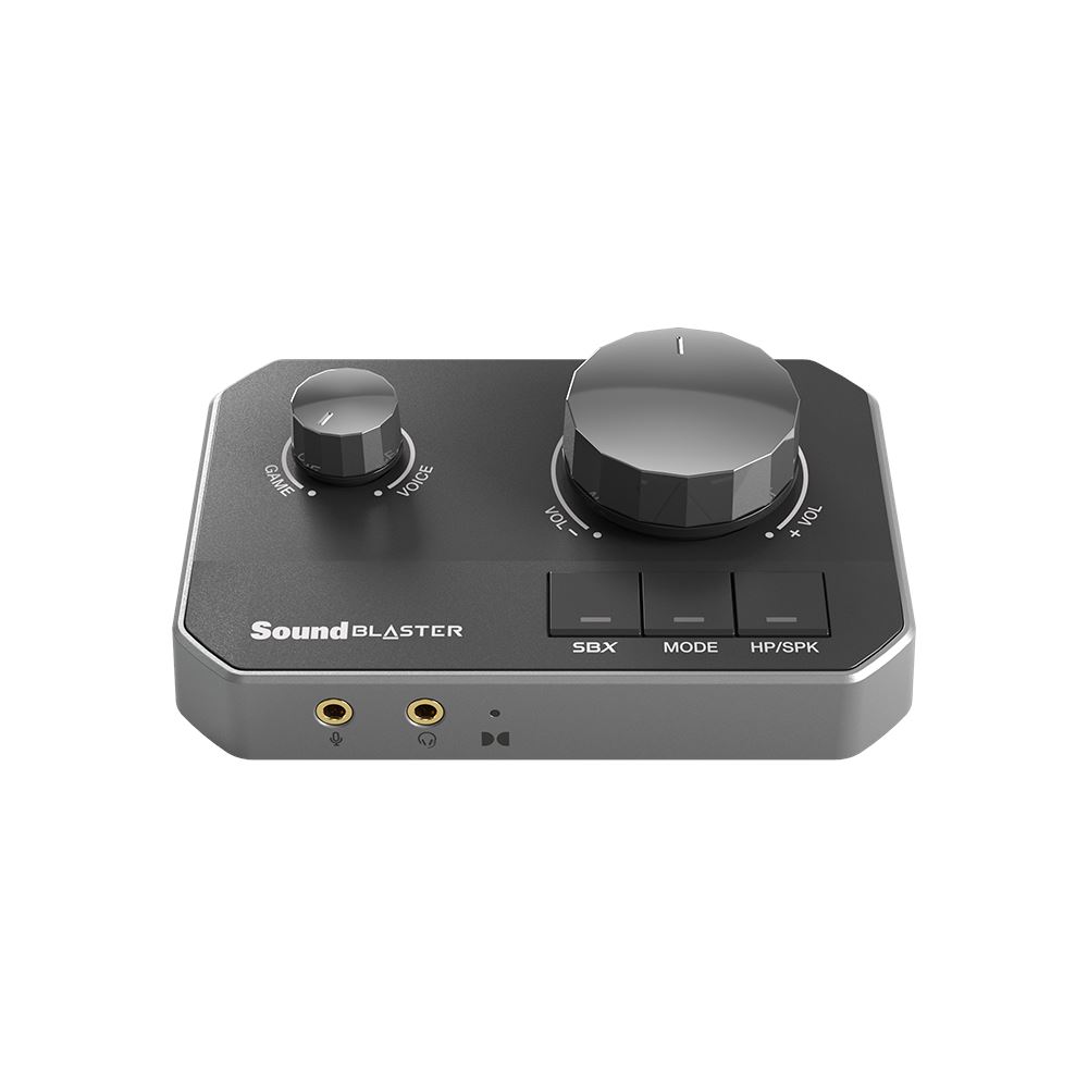 Creative Sound Blaster G8 DAC e amplificatore da gaming Hi-Res con due USB