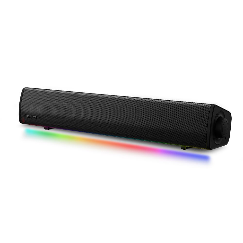 Creative Sound Blaster GS3 Soundbar RGB compatta da gaming con tecnologia SuperWide™