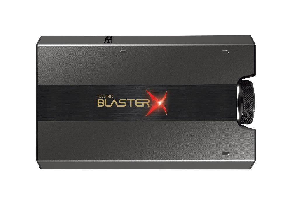 Creative Sound BlasterX G6 Amplificatore E DAC Da Gaming 7.1 HD Con Biamplificatore Per Cuffie Discreto Xamp
