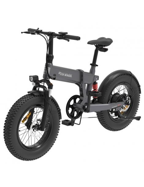 5TH WHEEL Thunder 1FT Bici Elettrica Motore 250W Batteria 48V 10.4Ah Pneumatici 20*4 Pollici Velocità Massima 25km/h