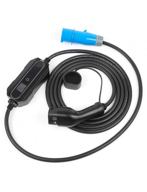 ANDAIIC Caricatore EV Caricatore Portatile Per Auto Elettriche Tipo 2 IEC62196 Modalità 2 10/16/20/24/32A Corrente - UE