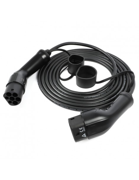 ANDAIIC Modalità 3 Cavo Caricabatterie EV Tipo 2 A Tipo 2 IEC62196 32A 3 Fase Lunghezza 5m