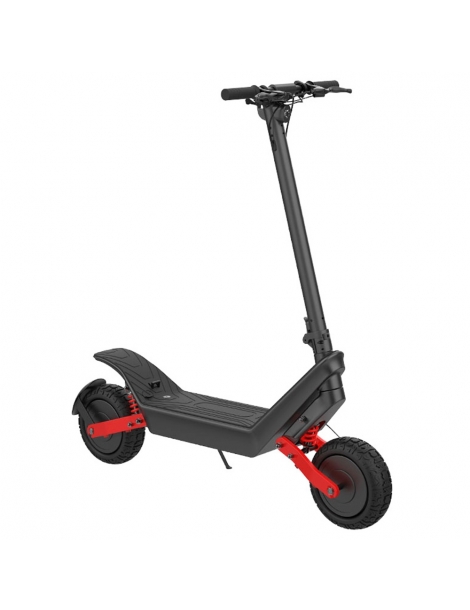 AOVO X10 Scooter Elettrico 48V 1200W Doppio Motore 100km Intervallo - Nero