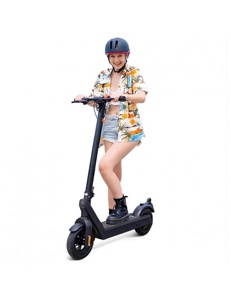 AOVO X9 Plus 10'' Pneumatico Antideflagrante Scooter Elettrico Pieghevole 36V Motore Nominale 500W Batteria 36V 15.6Ah - Nero