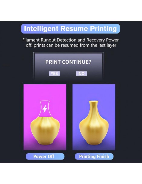 Artillery Genius Pro Stampante 3D Volume Di Produzione 220*220*250 Mm