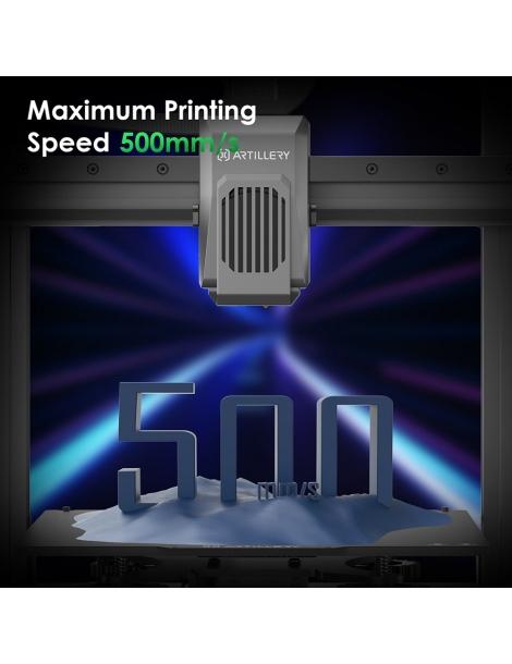 Artillery Sidewinder X4 Pro Stampante 3D 240*240*260 Mm Velocità Di Stampa 500 Mm/s Guida Lineare Asse X Y - Nero