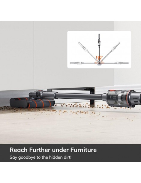 Aspirapolvere Portatile Senza Fili ILIFE H11 Aspirazione 16kpa Batteria Rimovibile Da 2200 MAh Tazza Per La Polvere Da 200 Ml