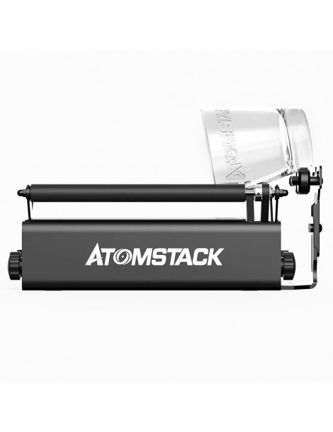 ATOMSTACK R3 Pro Rullo Rotante Con Modulo Di Supporto Separabile E Torri Di Estensione Incisione Rotante Laser A 360 Gradi