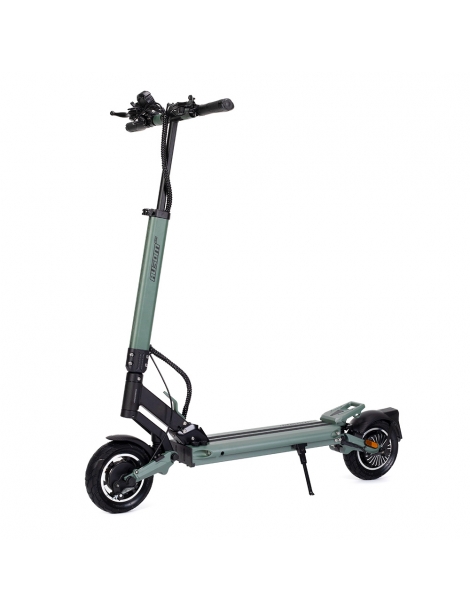 Ausom GX1-25KMH Scooter Elettrico Pieghevole Motore 500W Batteria 48V 15.6Ah NFC Sblocco Pneumatici 9*3"