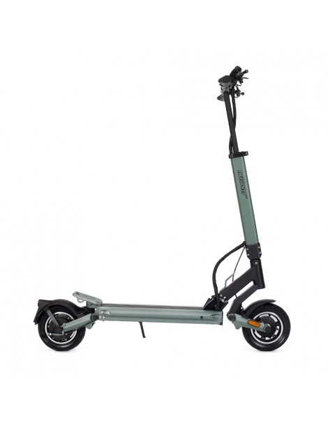 Ausom GX1-25KMH Scooter Elettrico Pieghevole Motore 500W Batteria 48V 15.6Ah NFC Sblocco Pneumatici 9*3"
