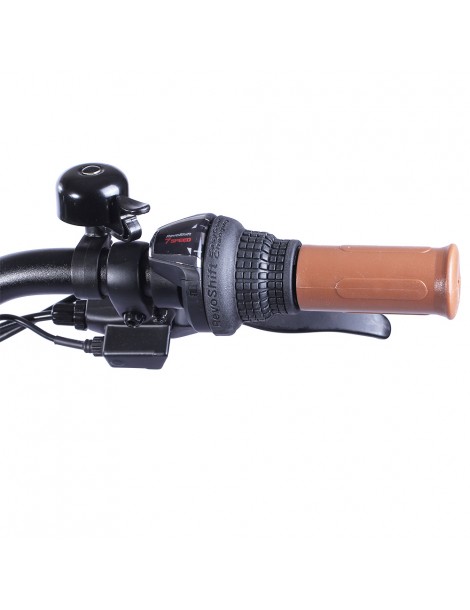 Bezior M2 Pro Ciclomotore Elettrico 500W Motore 12.5Ah Batteria- Nero