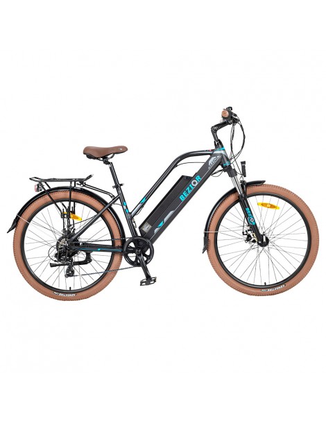 Bezior M2 Pro Ciclomotore elettrico 500W Motore 12.5Ah Batteria- Nero