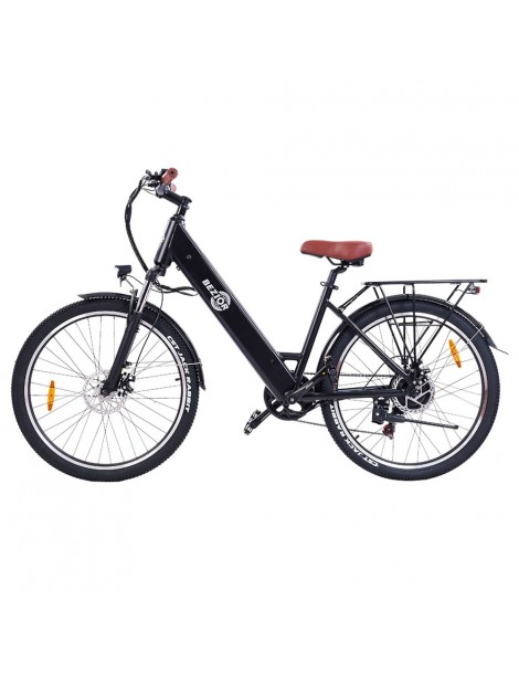 BEZIOR M3 26*2.1 Pollici CST Pneumatici Bici Elettrica Motore 48V 500W Batteria 10.4Ah Velocità Massima 32km/h - Nero