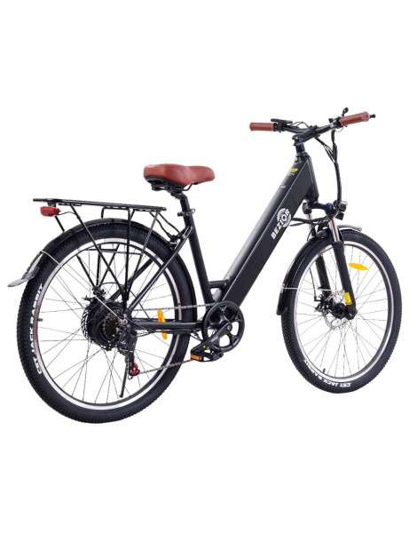 BEZIOR M3 26*2.1 Pollici CST Pneumatici Bici Elettrica Motore 48V 500W Batteria 10.4Ah Velocità Massima 32km/h - Nero