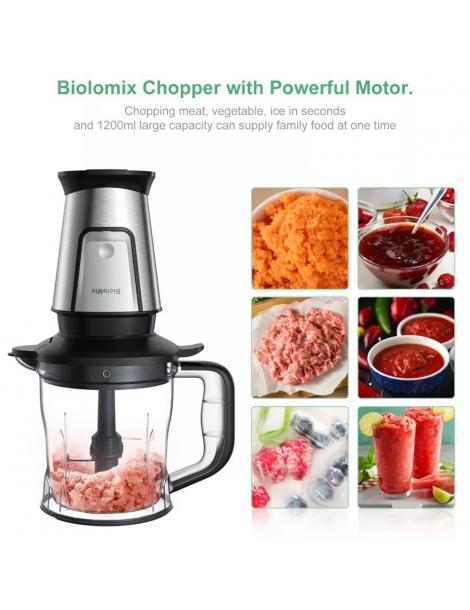 BioloMix TB23M Robot Da Cucina Multifunzione 3 In 1 Spremiagrumi Portatile Da 700W Materiale Plastico Per Alimenti