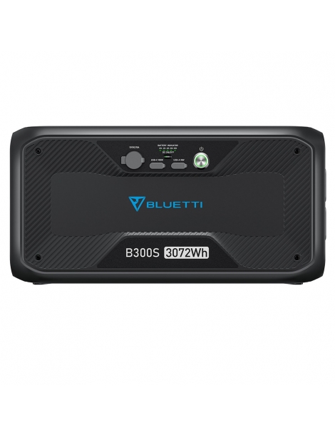 BLUETTI B300S 3072Wh Modulo batteria di espansione celle LiFePO4 regolatore di carica MPPT ingresso 1000W 3 uscite