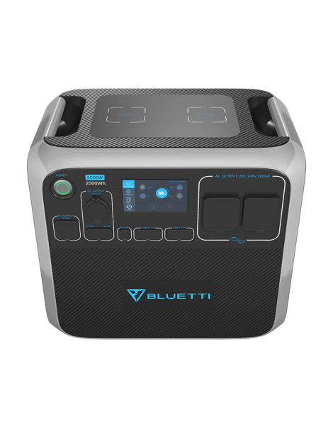 BLUETTI Poweroak AC200P 2000W Centrale elettrica portatile per grandi elettrodomestici frigorifero grill 2000Wh
