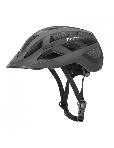 Casco Da Ciclismo Con Luce LED - Nero