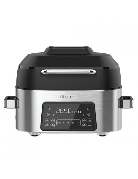 Chefree AFG01 1660W Friggitrice Ad Aria Capacità 6L 6 Ricette Preimpostate Ampio Intervallo Di Temperatura LED Touch Screen