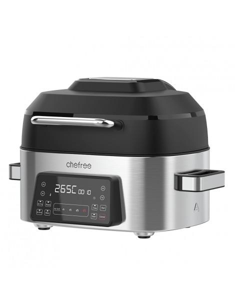 Chefree AFG01 1660W Friggitrice ad aria capacità 6L 6 ricette preimpostate ampio intervallo di temperatura LED touch screen