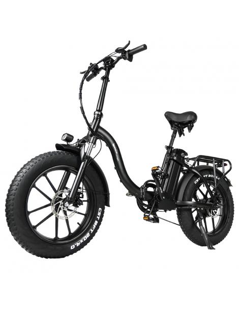 CMACEWHEEL Y20 Bici Elettrica Pieghevole Motore 250W Batteria 48V 18Ah Pneumatici CST Fat 20 X 4.0'' Velocità Massima 25km/h