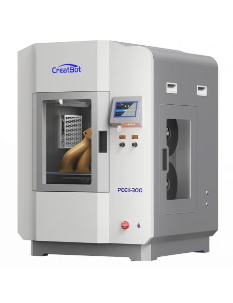CreatBot PEEK-300 Stampante 3D Livellamento Automatico Doppio Estrusore Velocità Di Stampa 10-120 Mm/s