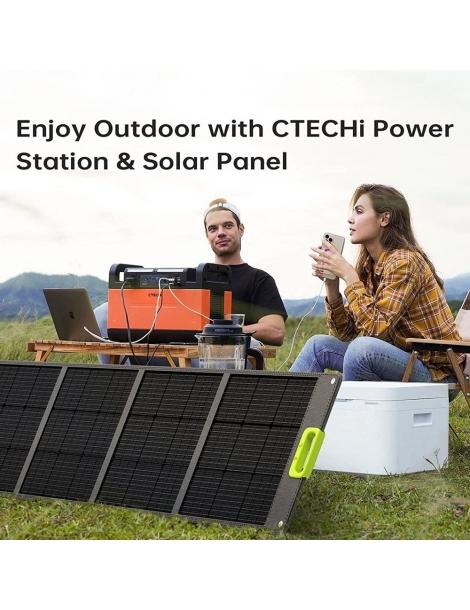 Ctechi GT1500 Stazione Di Alimentazione Portatile Da 1500W/1210Wh Batteria Lifepo4 Onda Sinusoidale Pura