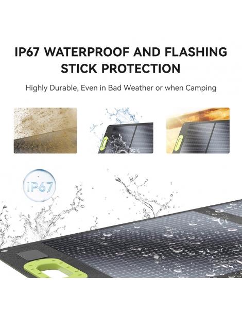 CTECHi SP-200 200W Pannello Solare Pieghevole - Nero