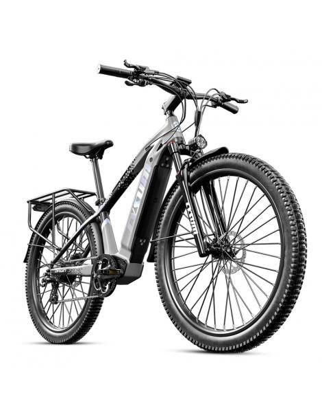 Cysum Speedy Mountain Bike Elettrica Motore 500W Batteria Rimovibile 48V 14AH Pneumatico 27 5*2 2 Pollici - Grigio