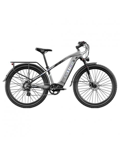 Cysum Speedy Mountain bike elettrica motore 500W batteria rimovibile 48V 14AH pneumatico 27 5*2 2 pollici - Grigio